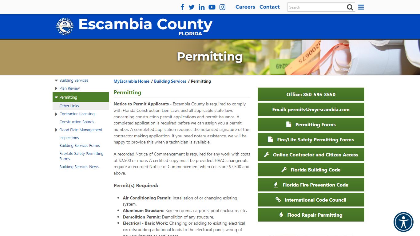 Permitting - MyEscambia.com